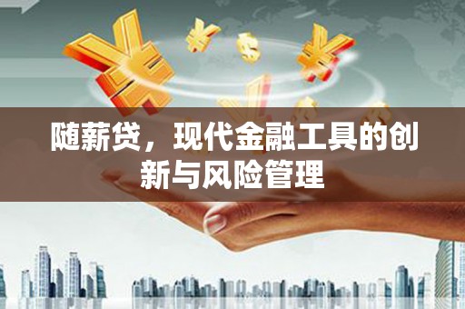会东随薪贷，现代金融工具的创新与风险管理