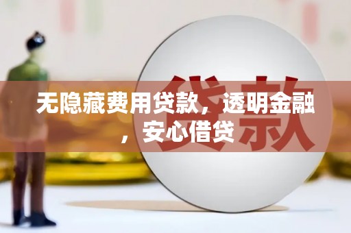 会东无隐藏费用贷款，透明金融，安心借贷
