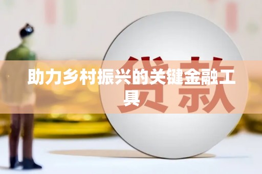 会东助力乡村振兴的关键金融工具