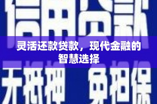 会东灵活还款贷款，现代金融的智慧选择