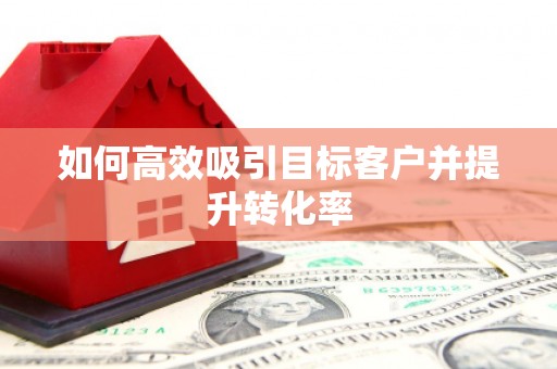 会东如何高效吸引目标客户并提升转化率