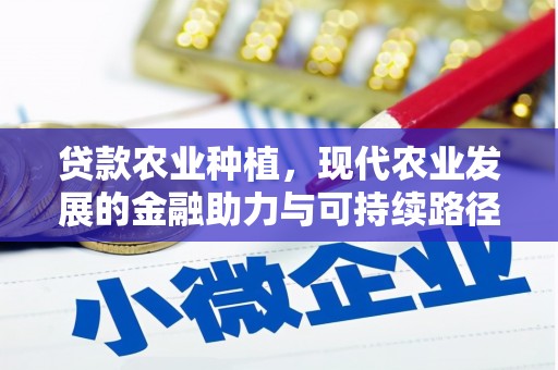 会东贷款农业种植，现代农业发展的金融助力与可持续路径