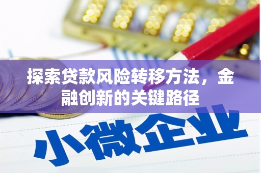 会东探索贷款风险转移方法，金融创新的关键路径