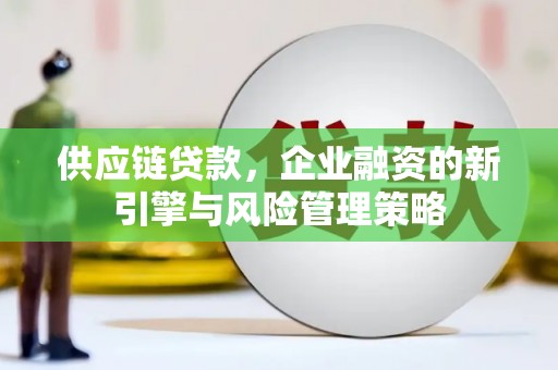 会东供应链贷款，企业融资的新引擎与风险管理策略