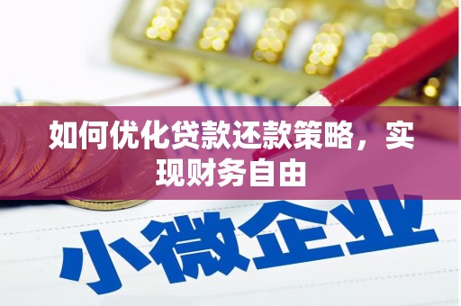 会东如何优化贷款还款策略，实现财务自由
