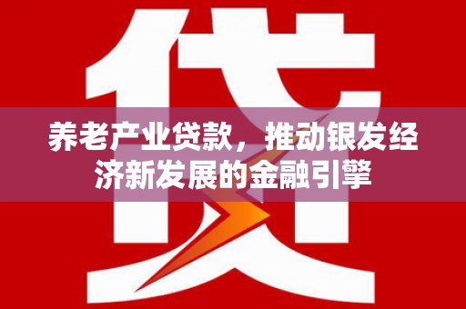 会东养老产业贷款，推动银发经济新发展的金融引擎