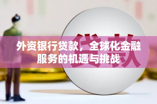 会东外资银行贷款，全球化金融服务的机遇与挑战