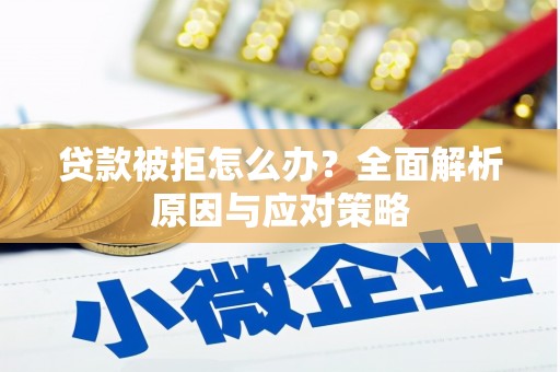 会东贷款被拒怎么办？全面解析原因与应对策略