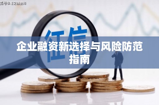 会东企业融资新选择与风险防范指南