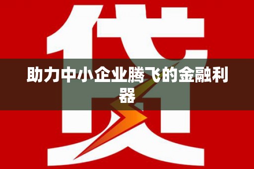 会东助力中小企业腾飞的金融利器