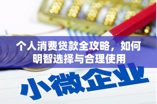 会东个人消费贷款全攻略，如何明智选择与合理使用